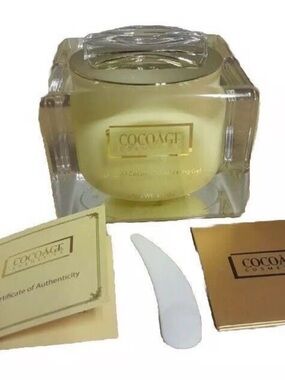 COCOAGE Cosmetics 24K Gold Cocoa Facial Peeling Gel - Gold NIB